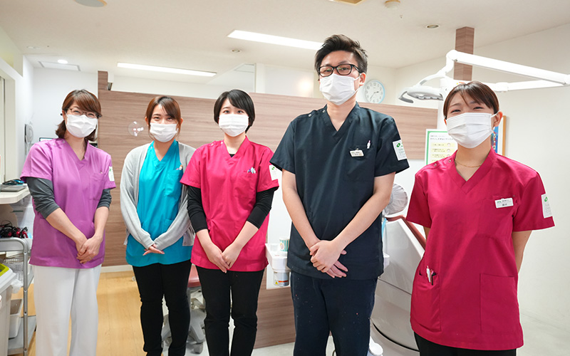 チーム全員が責任を持って患者様と向き合う